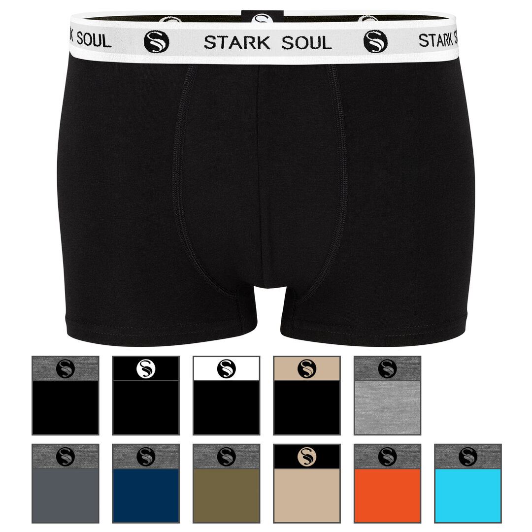Stark Soul® Herren Boxershort aus Baumwolle - Farbe wählbar